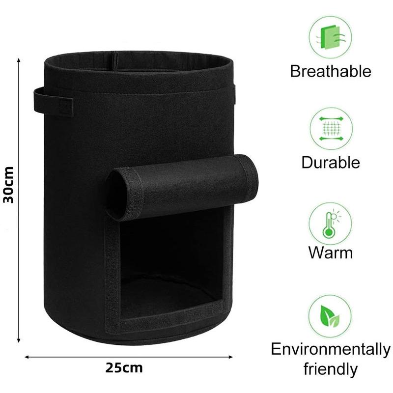 Multi-Size Felt Plant Grow Bags