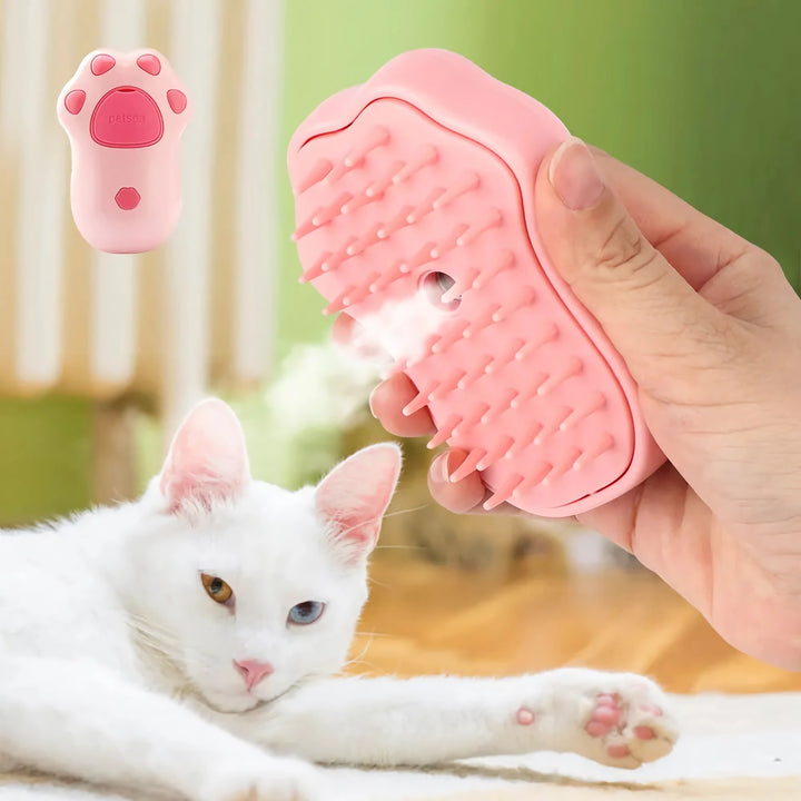 3-in-1 Electric Spray Brush for Dogs and Cats