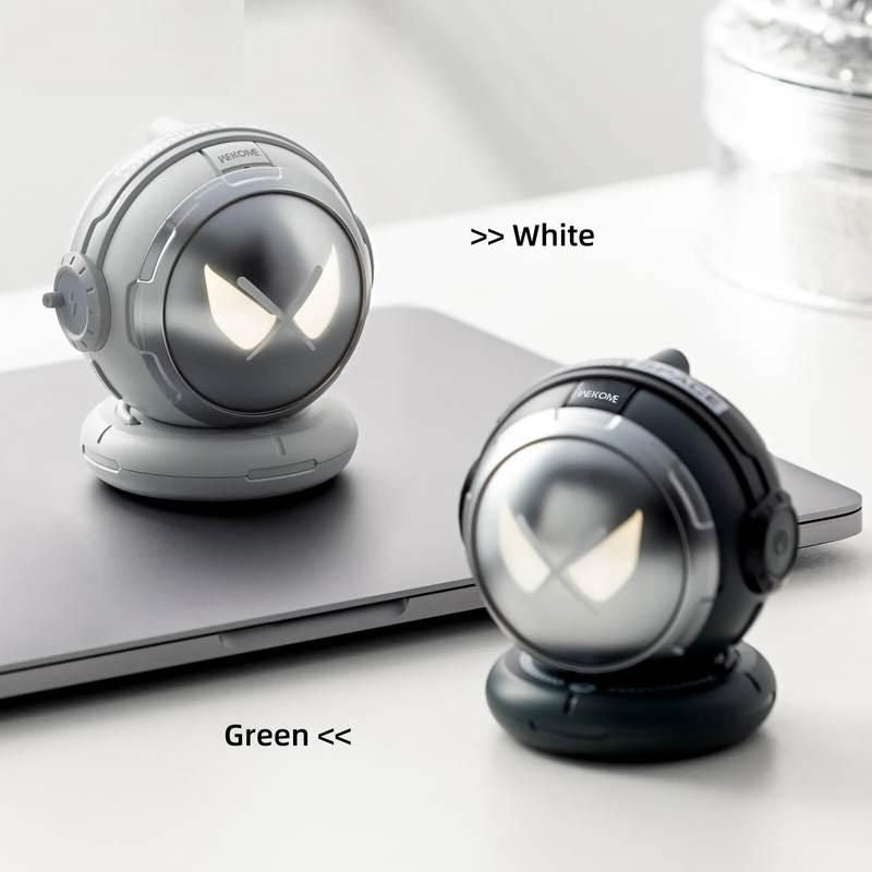 Portable Astronaut Bluetooth Speaker with Sci-Fi Light