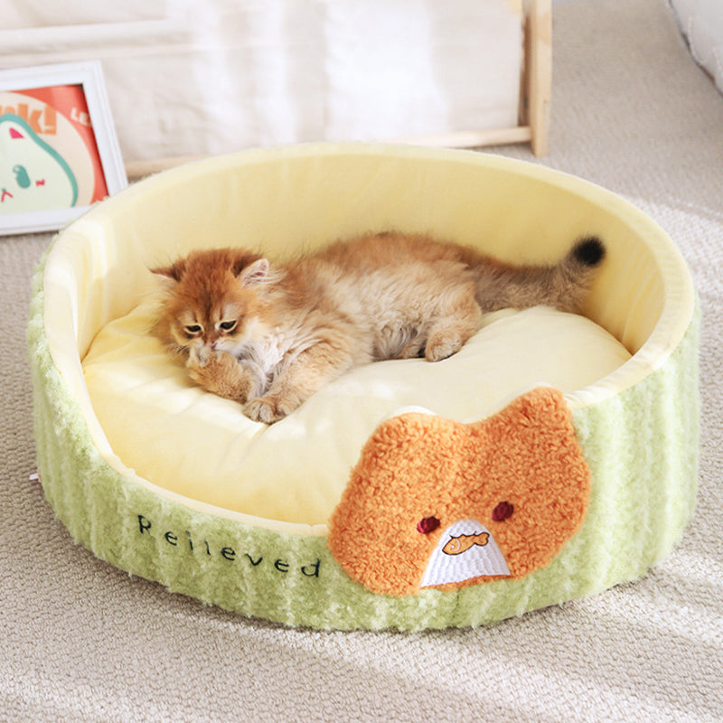 Cozy Pet Bed for Cats and Small Dogs