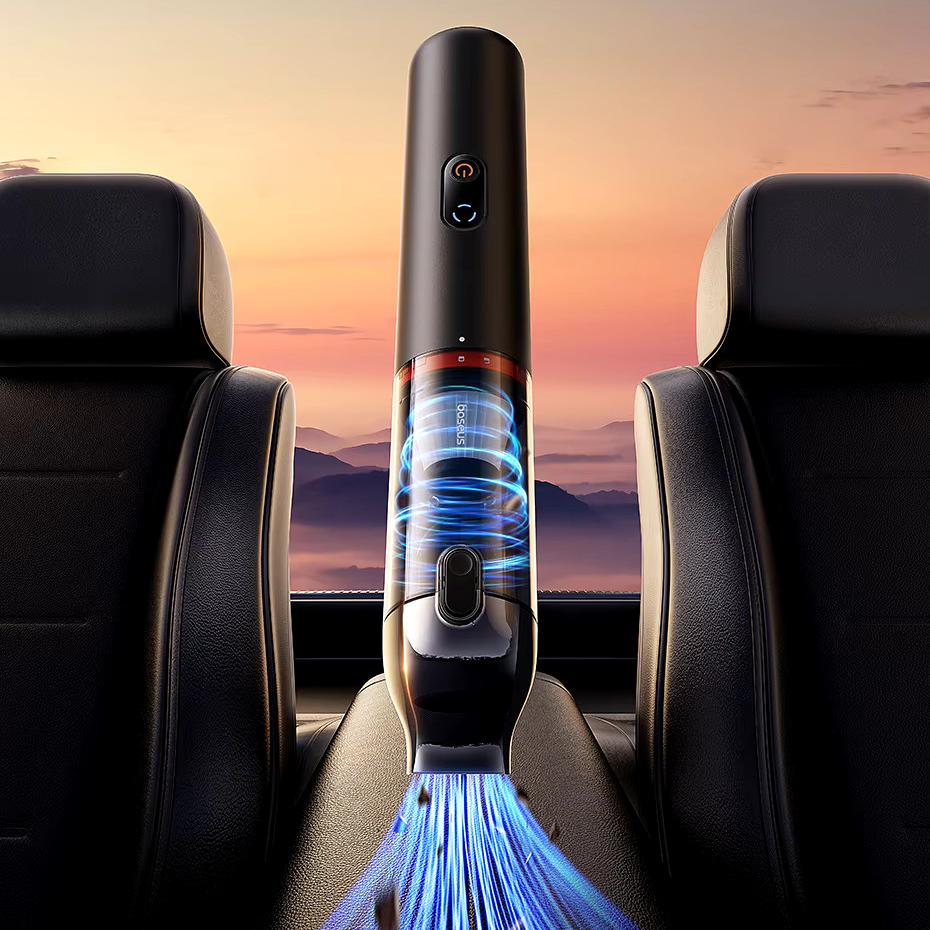 Powerful Wireless Car Vacuum Cleaner with 16000Pa Suction and Cyclone Technology