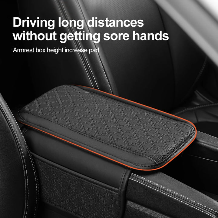 Universal Car Armrest Pad Cushion with Storage - Comfort & Protection