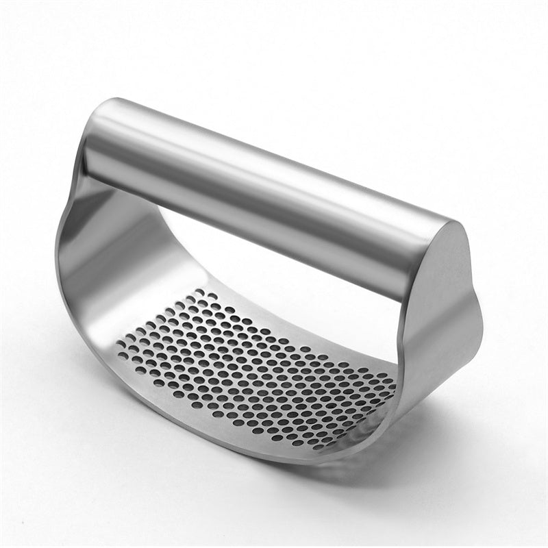 Stainless Steel Multi-function Garlic Press and Slicer