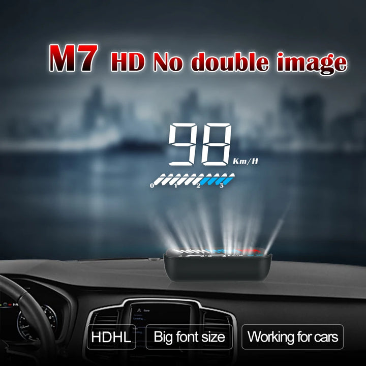 M7 GPS OBD2 HUD Head-Up Display