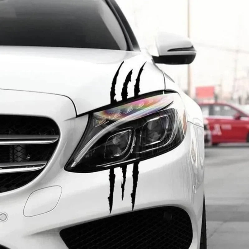 Reflective Monster Claw Car Stickers