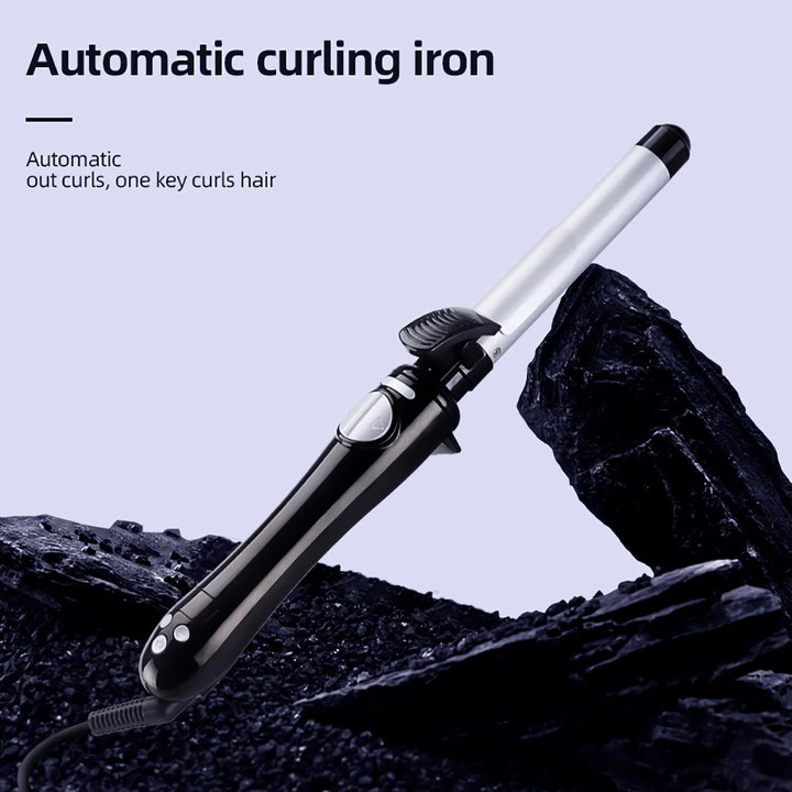 25mm Automatic Curling Iron with 360-Degree Rotation - Professional Hair Curler