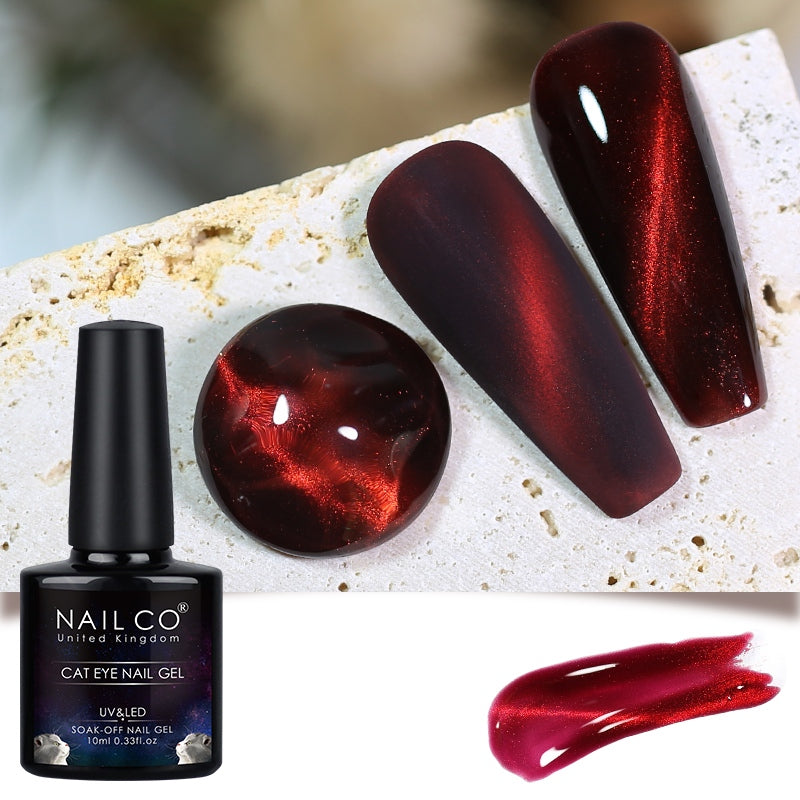 Crystal Cat Eye Magnetic Gel Nail Polish