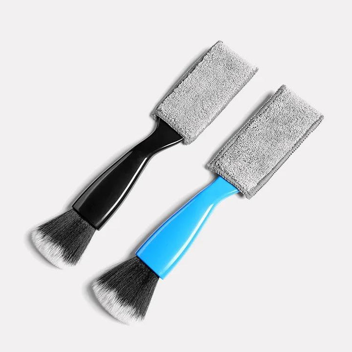 2-in-1 Mini Dust and Vent Cleaner Brush for Car Interior, Blinds, and Keyboards