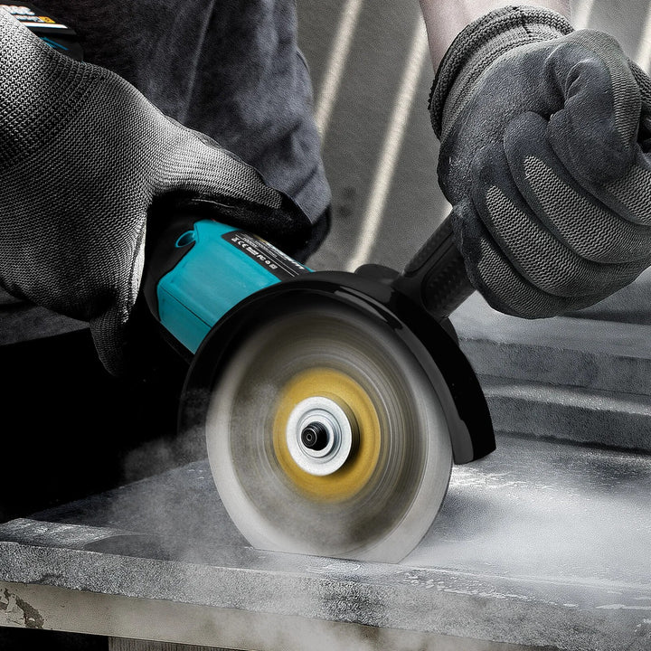 18V 125mm Cordless Angle Grinder with Brushless Motor for Polishing and Cutting