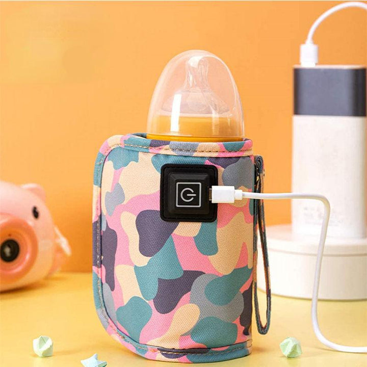 USB Milk Water Warmer Travel Stroller Insulated Bag