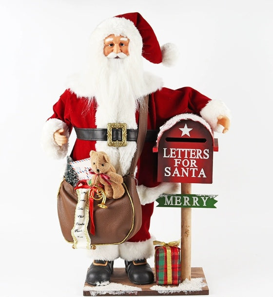 Fabric Santa Claus Home Furnishings And Decorations