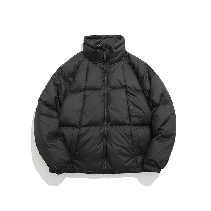 Stand-up Collar Down Jacket Unisex Thickened