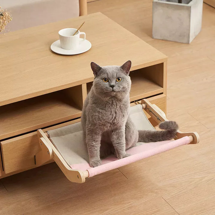 Adjustable Cat Window Hammock Perch