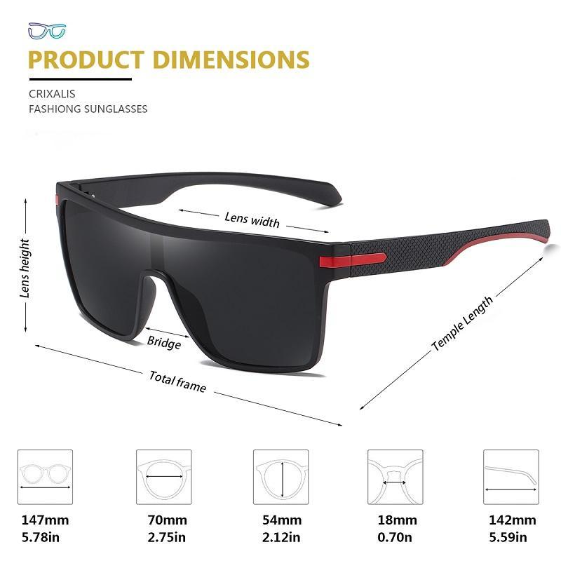 Polarized Square Sunglasses