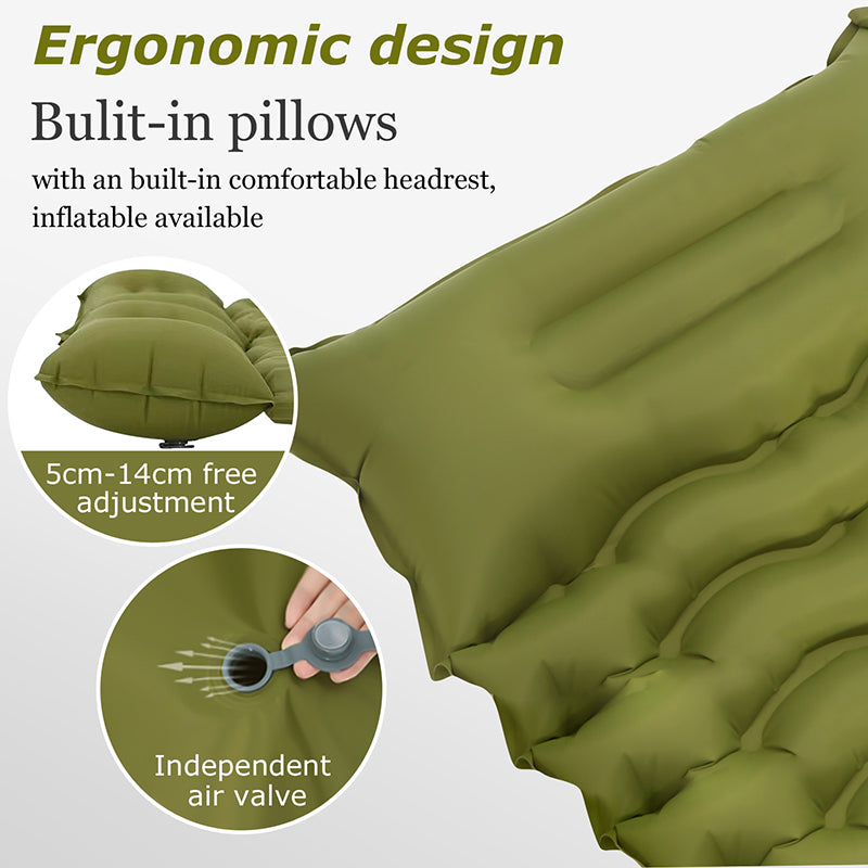 Self-Inflating Double Sleeping Pad