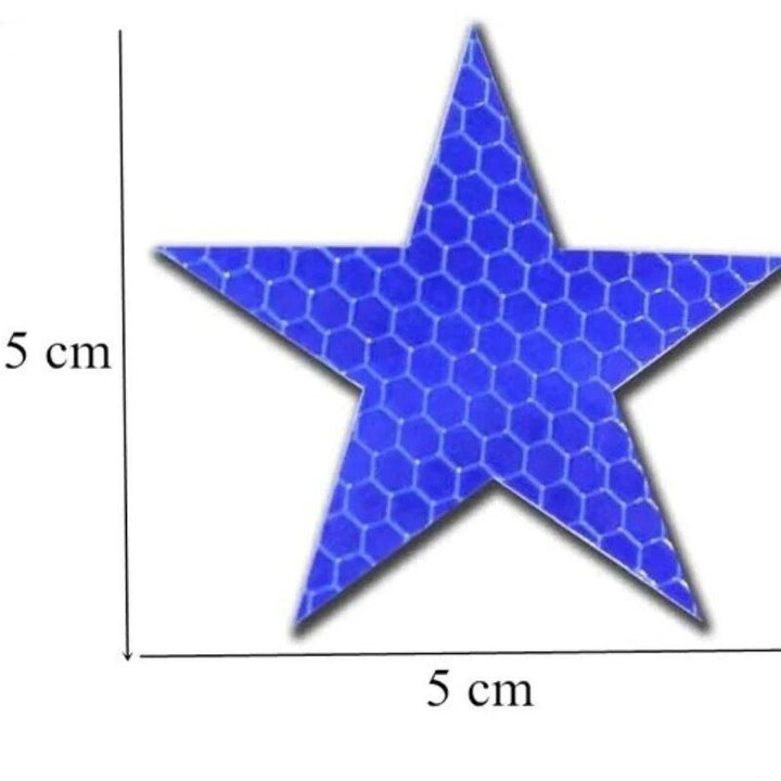 Star-Shaped Reflective Safety Stickers