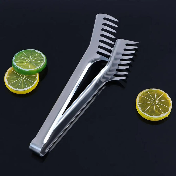 24cm Stainless Steel Noodle and Spaghetti Tongs