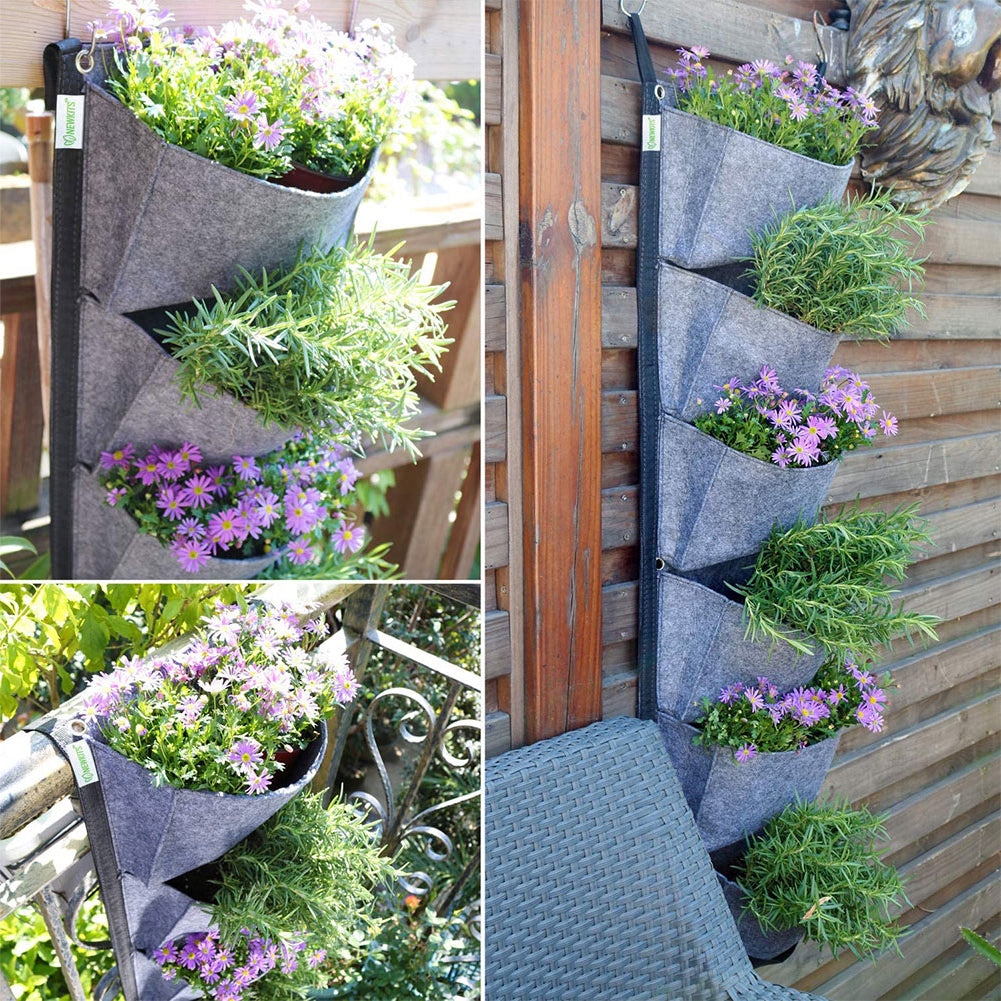 Wall-Mounted Vertical Garden Planter Bag