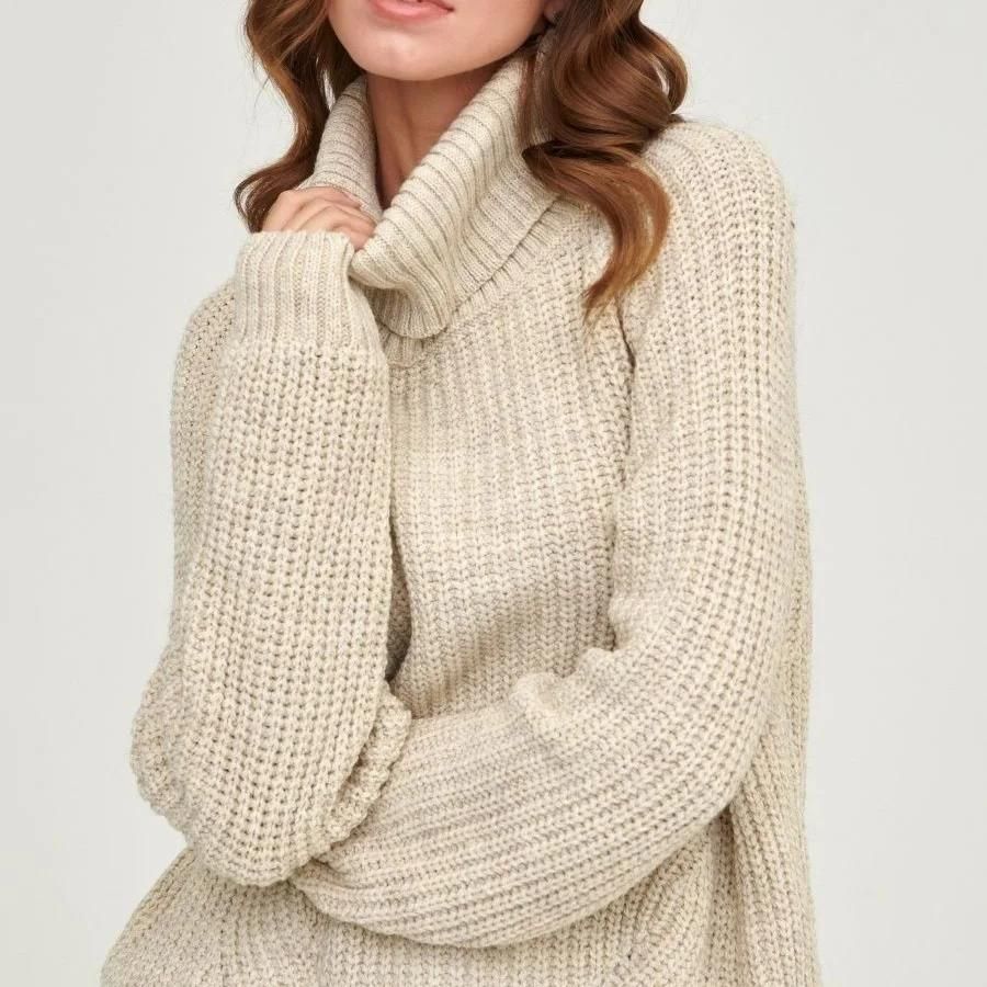 Warm and Cozy Turtleneck Sweater for Women