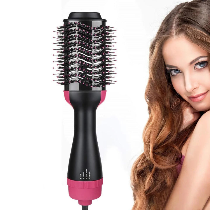 4-in-1 Volumizer & Hot Air Brush Hair Dryer