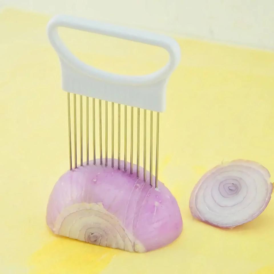 Stainless Steel Hands-Free Vegetable Slicer