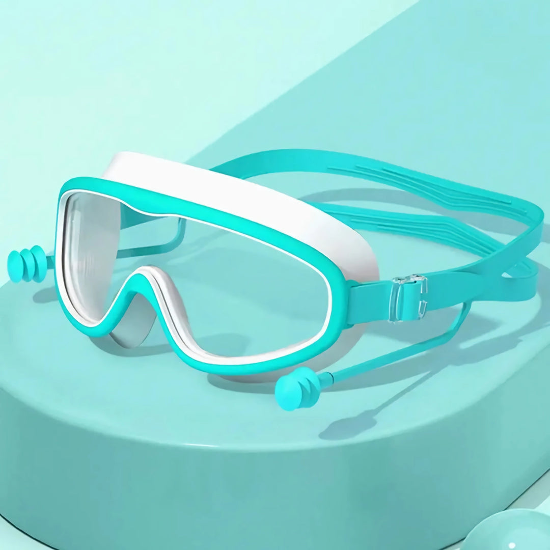 Kids' Big Frame Anti-Fog Swimming Goggles