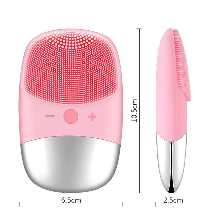 Ultrasonic Silicone Facial Cleansing Brush