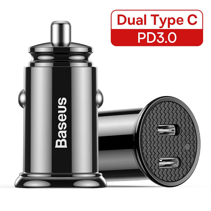 30W Dual Port USB Car Charger