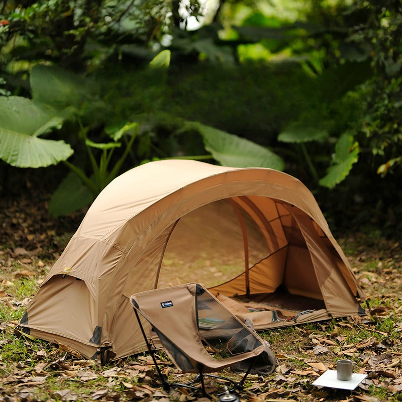 Lightweight Outdoor Camping Tent with Mosquito Net and Aluminum Poles