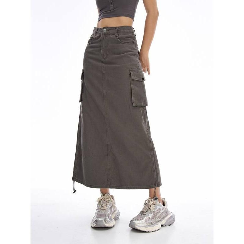 New Cargo Long Skirt