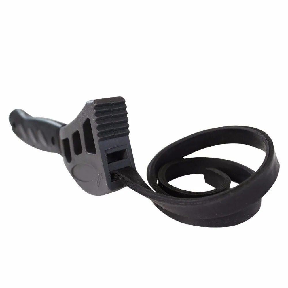 Adjustable Rubber Strap Wrench - Non-Slip Grip for Jar Lids & Oil Filters