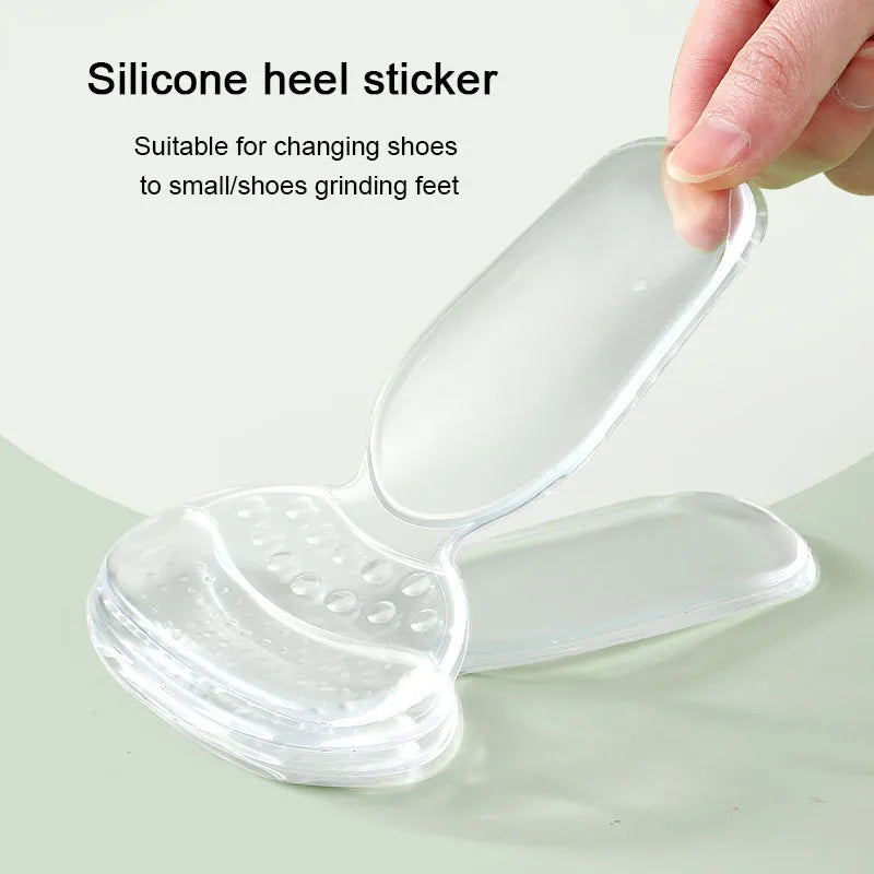 Invisible Silicone Heel Protector Stickers