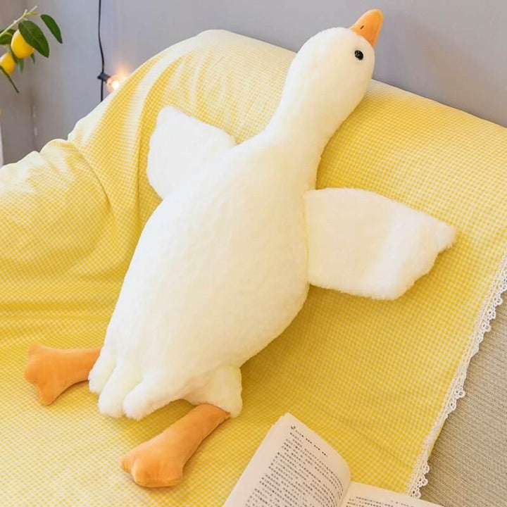 Cozy Duck Plush Pillow - Soft Cotton Stuffed Animal Cushion for Comfort & Decor