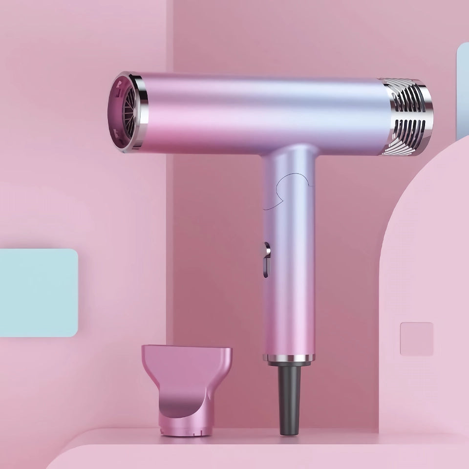 Versatile Salon-Quality Hair Dryer with Ion Technology - Cold and Hot Air