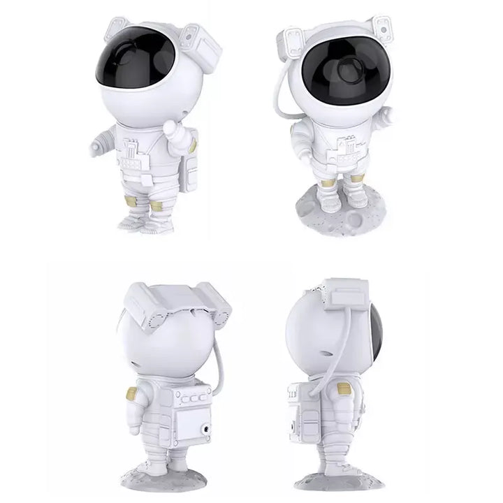 Starry Sky Astronaut Night Light Galaxy Projector Lamp with Remote Control and Timer