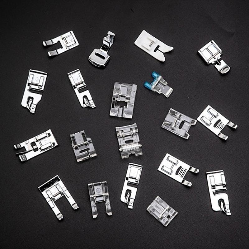 32/48pcs Sewing Machine Supplies Presser Feet For Sewing Machines Feet Kit - MRSLM