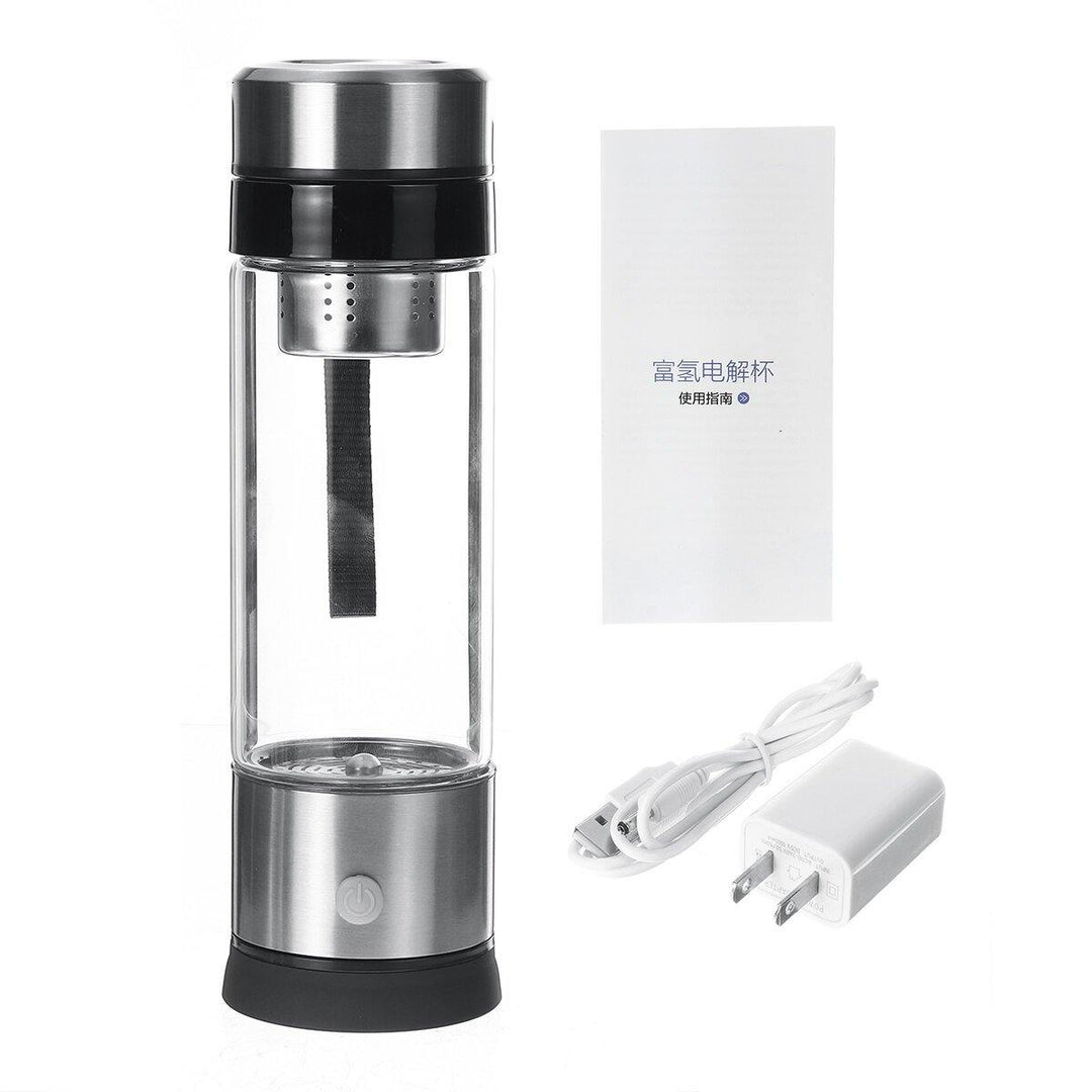 500mL Portable Hydrogen-rich Water Maker Cup Bottle Ionizer Generator Bottle - MRSLM