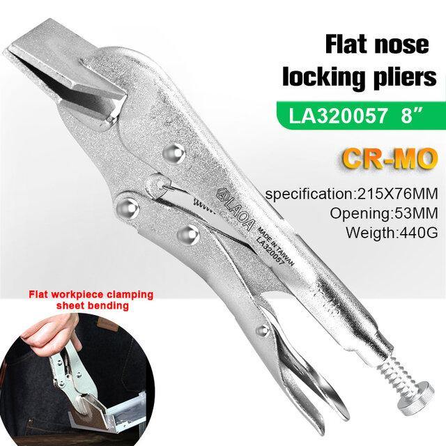 LAOA Power Locking Pliers Set Welding/Straight/ Needle Nose/ Flat Nose/ Sealing/ Oil Filter Locking Pliers - MRSLM