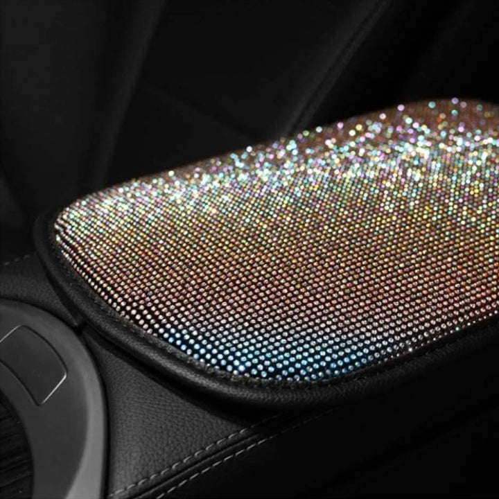 Blinged-Out Rhinestone Center Console Cover - MRSLM