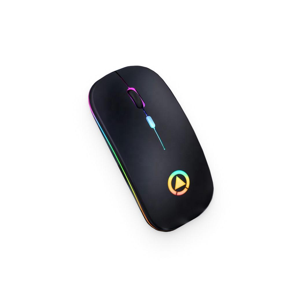 Ultra-Thin Black Bluetooth Mouse - MRSLM