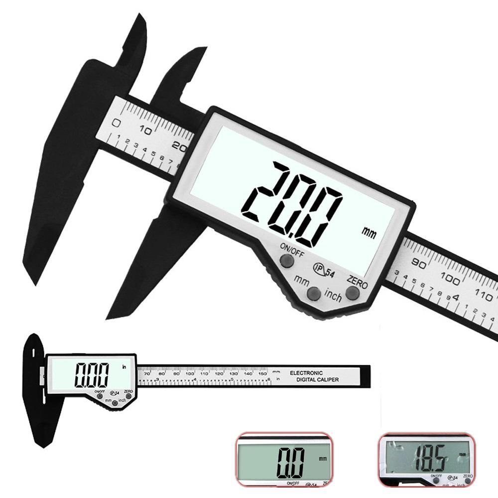 DANIU Digital Caliper 6-Inch 150mm Electronic Waterproof IP54 Digital Vernier Caliper Micrometer Measuring - MRSLM