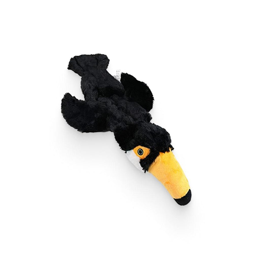 Toucan Stuffing Free Dog Toy with Squeakers - MRSLM