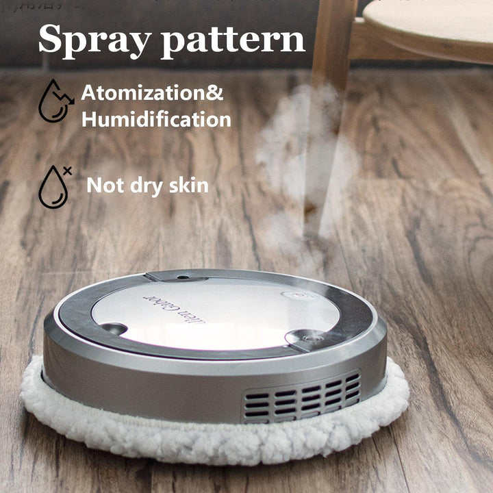 Smart Mopping Robot USB Automatic Charging Cleaner Spray Wet & Dry UV Sterilization Machine - MRSLM