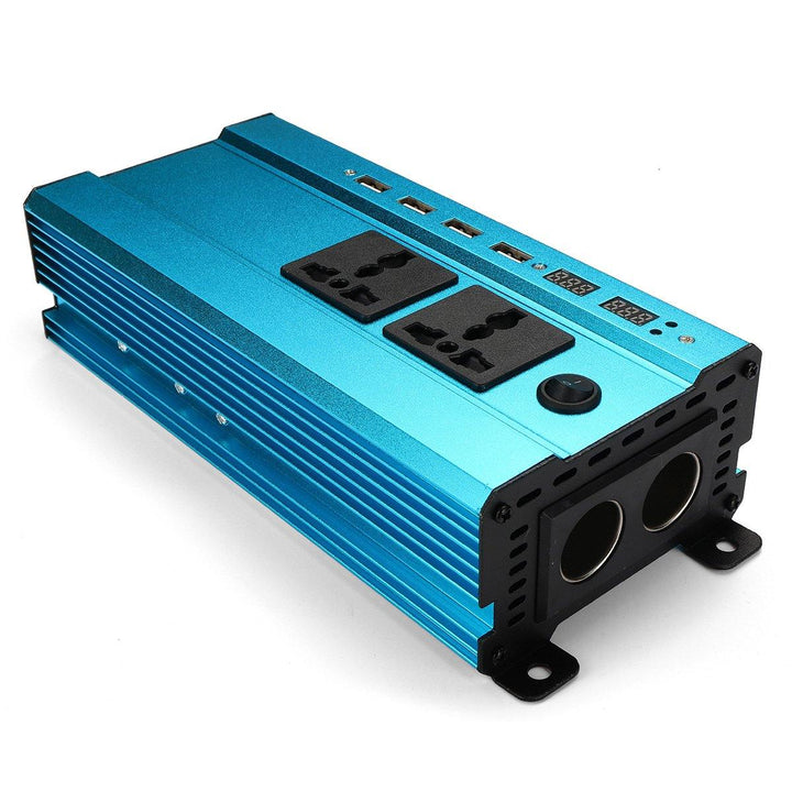 1000W/500W 4USB Interface Solar Power Inverter 12V/24V DC to 220V AC Converter Charger - MRSLM