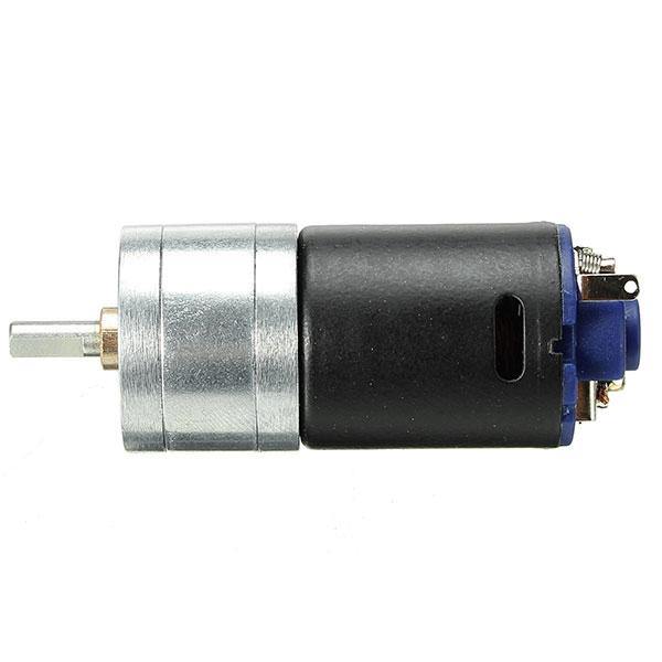 GM25-370 Motor DC 6.0/12.0V Black Brushed Motor 4mm Shaft Diameter Motor - MRSLM