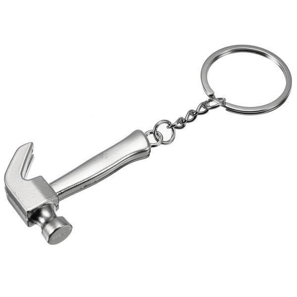 Creative Mini Tool Model Claw Hammer Key Chain Ring - MRSLM