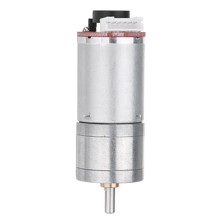 Machifit 25GA370 DC 12V Micro Gear Reduction Motor with Encoder Speed Dial Reducer - MRSLM