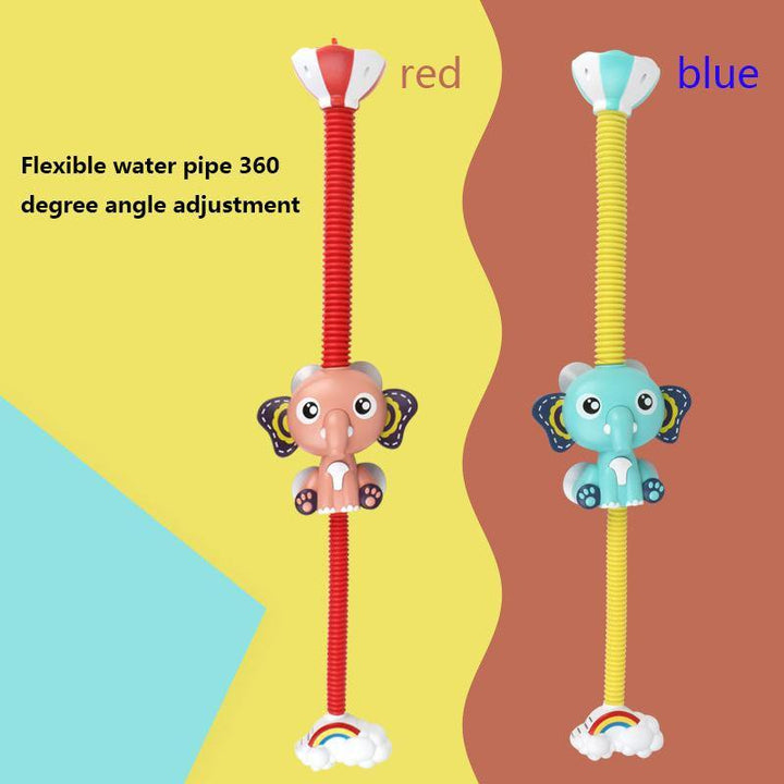 Bath Toys Baby Water Game Elephant Model Faucet Shower Electric Water Spray Toy For Kids Swimming Bathroom Baby Toys - MRSLM