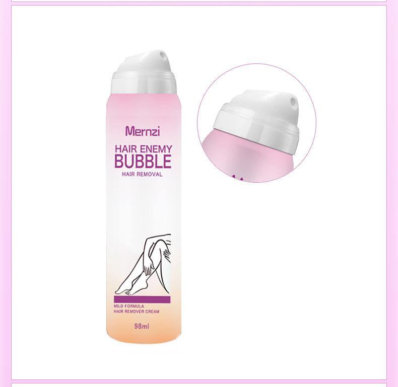 Hair Removal Cream Spray Foam Mousse Cleansing Does Not Permanently Remove The Entire Body (01) - MRSLM