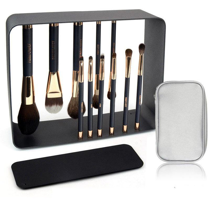 Fashion Magnet Makeup Brush Real Hair Set - MRSLM